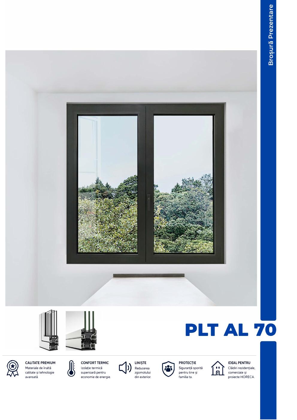Coperta catalogului Nordic pentru tâmplărie din aluminiu